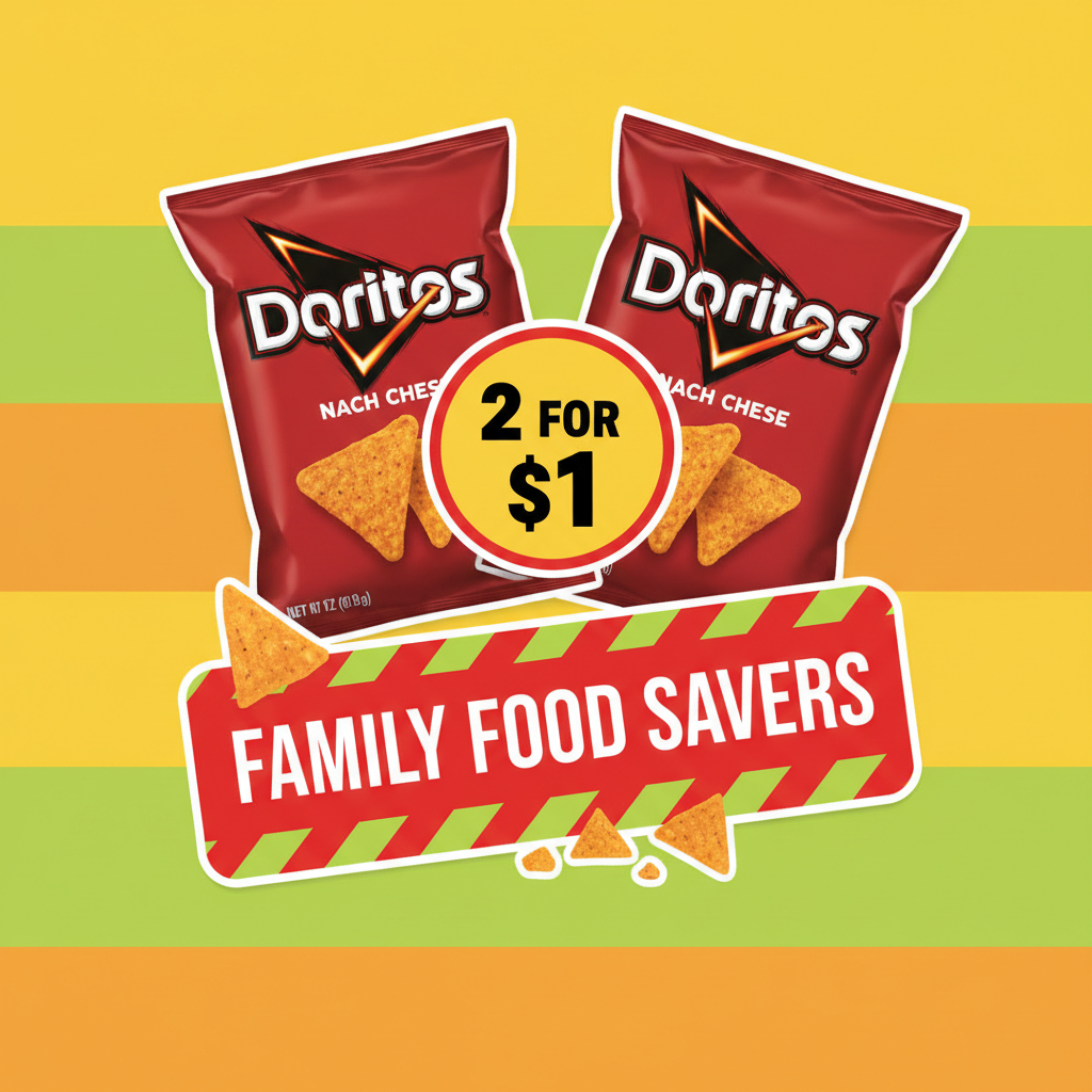 2/$1 Chip Doritos Nc