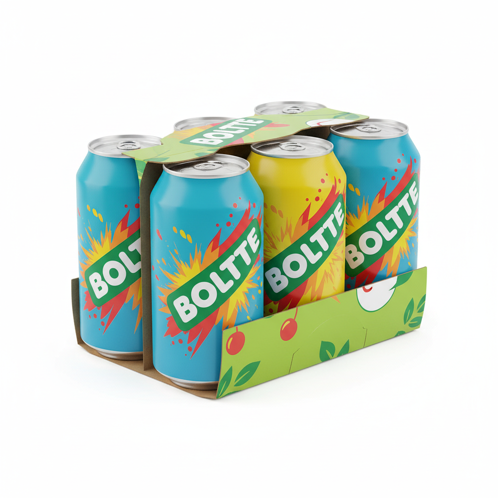 6 Pack Bolttesoda