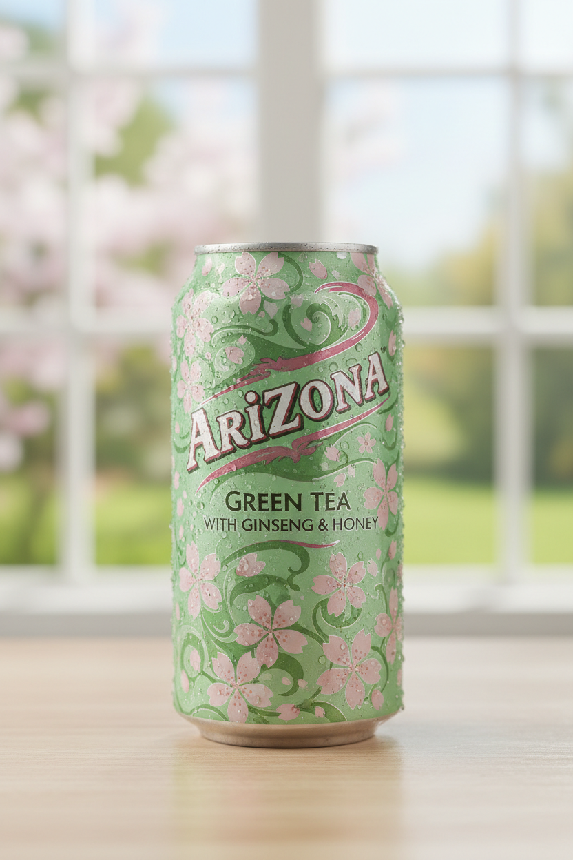 Arizona Green Tea Can
