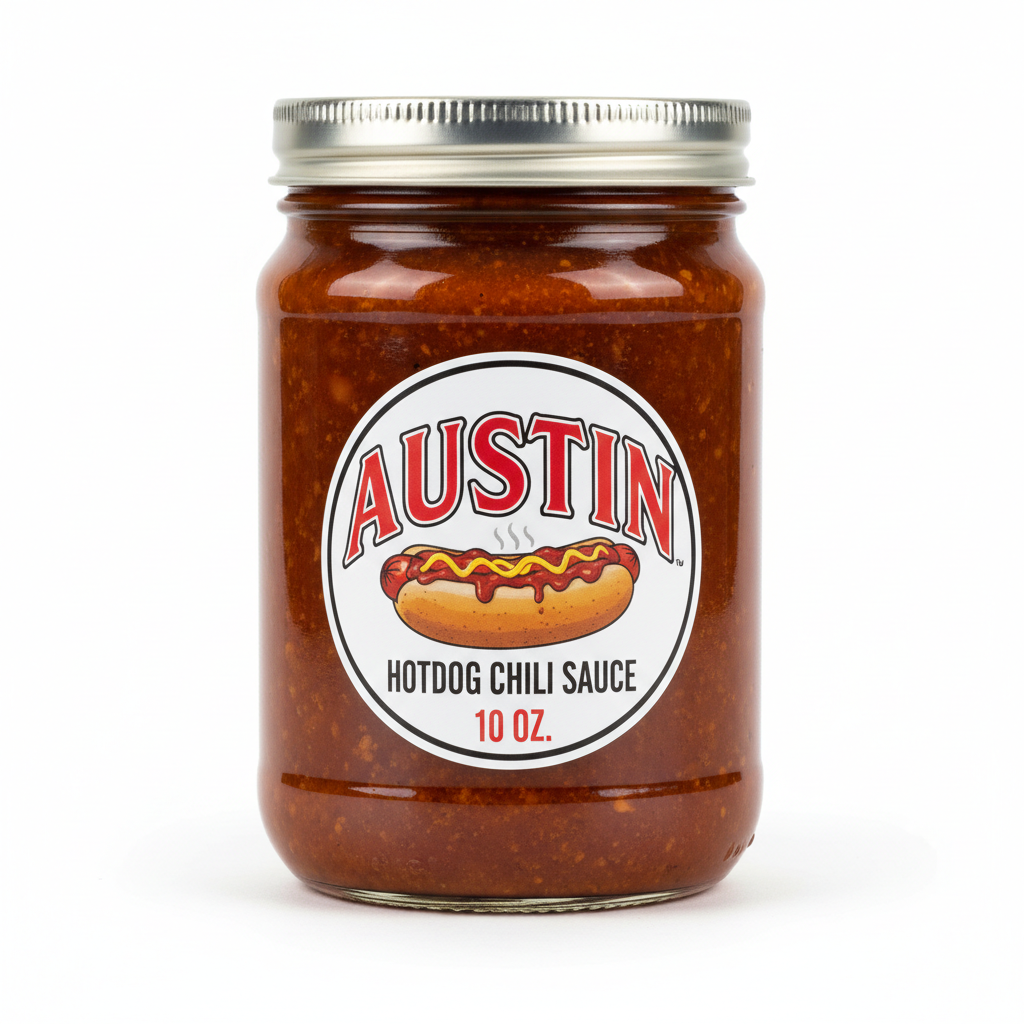 Austin Hotdog Chli Sauce 10 Oz