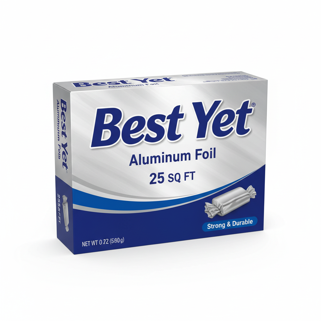 Best Yet Aluminum Foil 25sqft