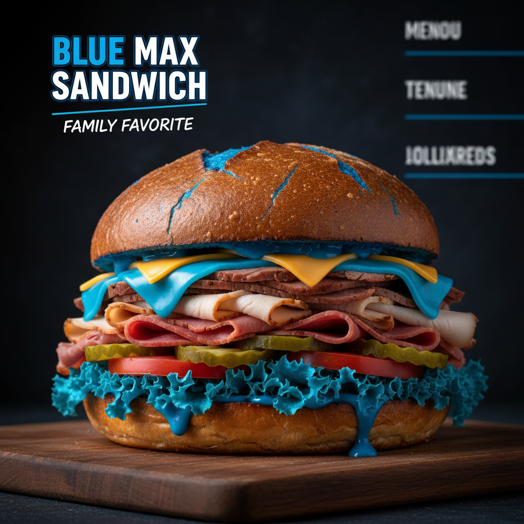 Blue Big Sandwich