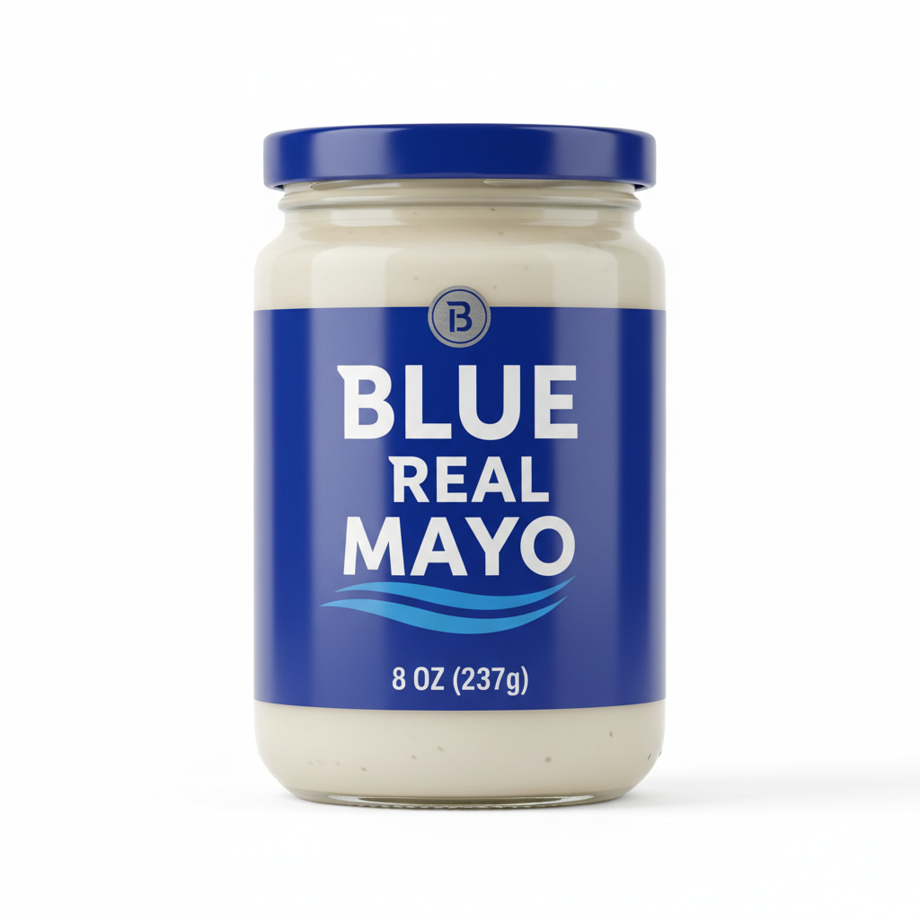 Blue Real Mayo 8 Oz