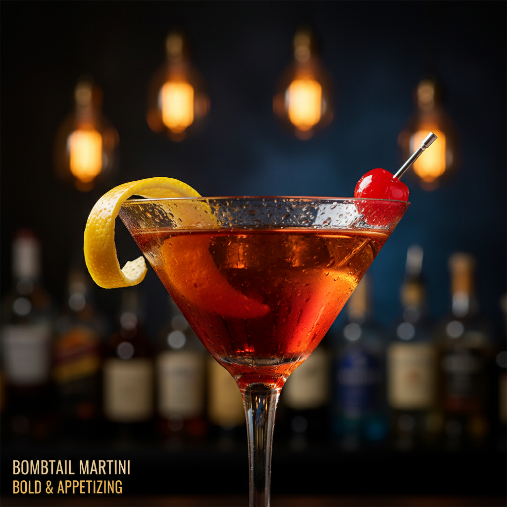 Bombtail Martini