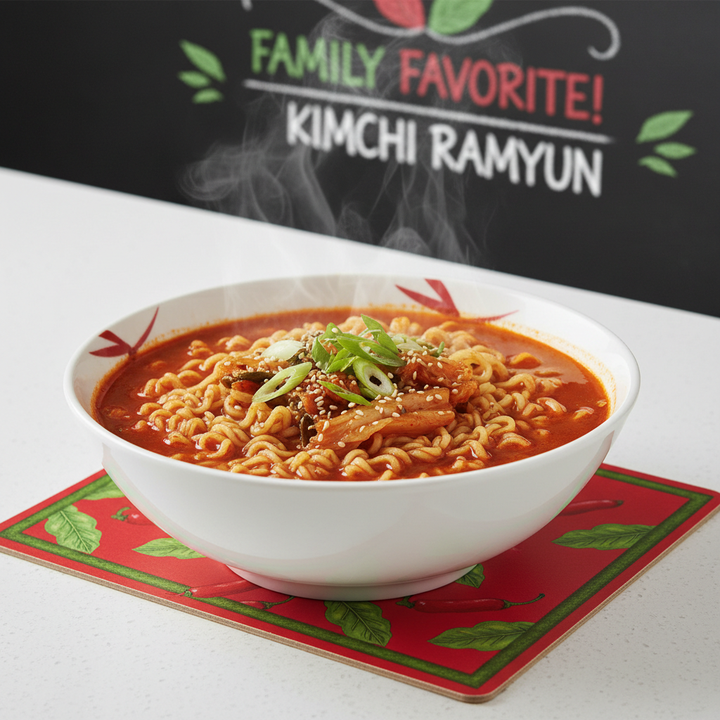 Bowl Noodle Sp Kimchi
