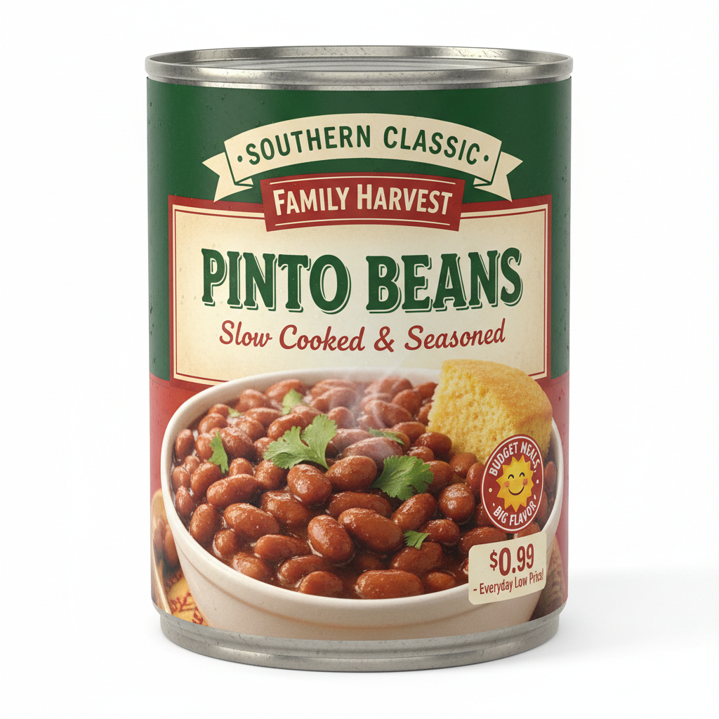 By Pinto Bean Can