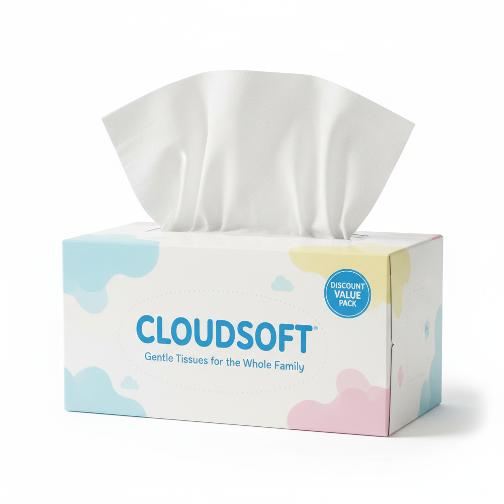 By Soft Facial Tissues