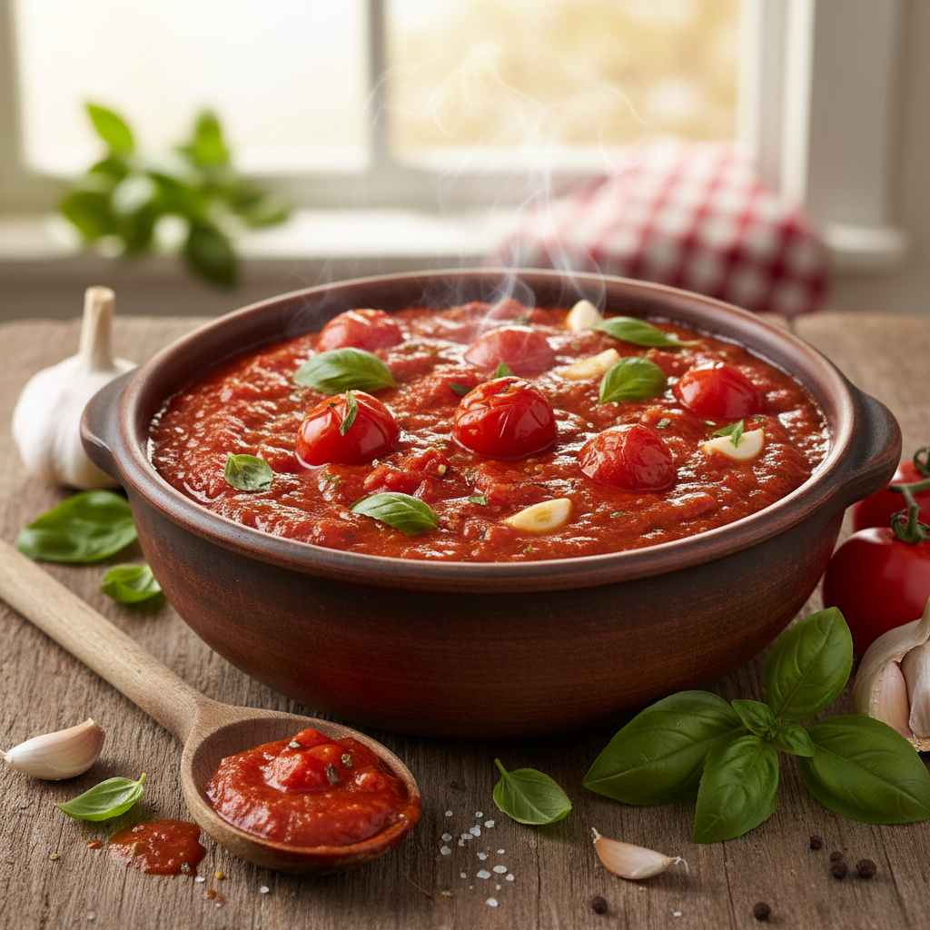 By Tomato Sauce