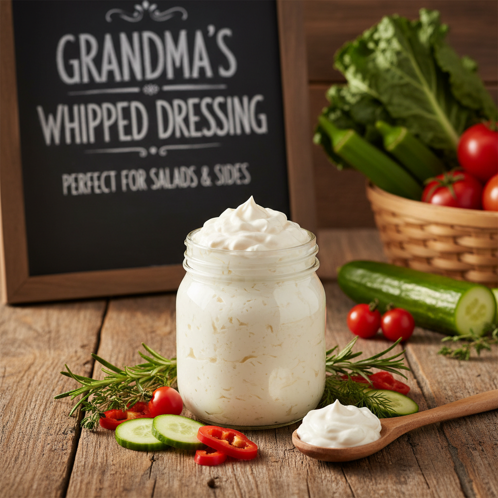 By Whipped Dressing