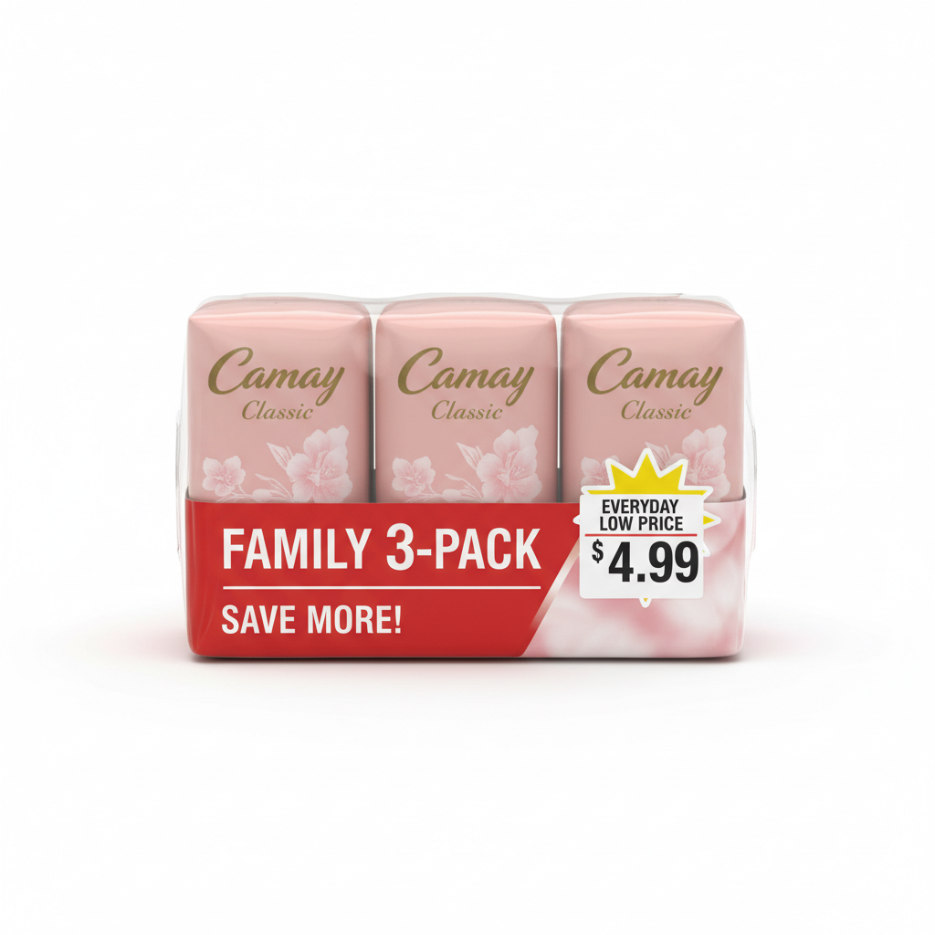 Camay Classic 3pk