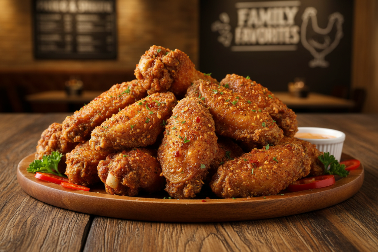 Chicken Wigs Seasoned