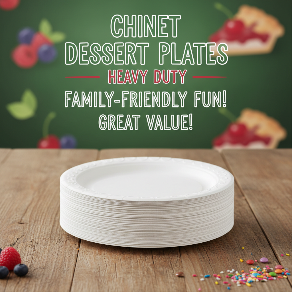 Chinet Dessert Plates