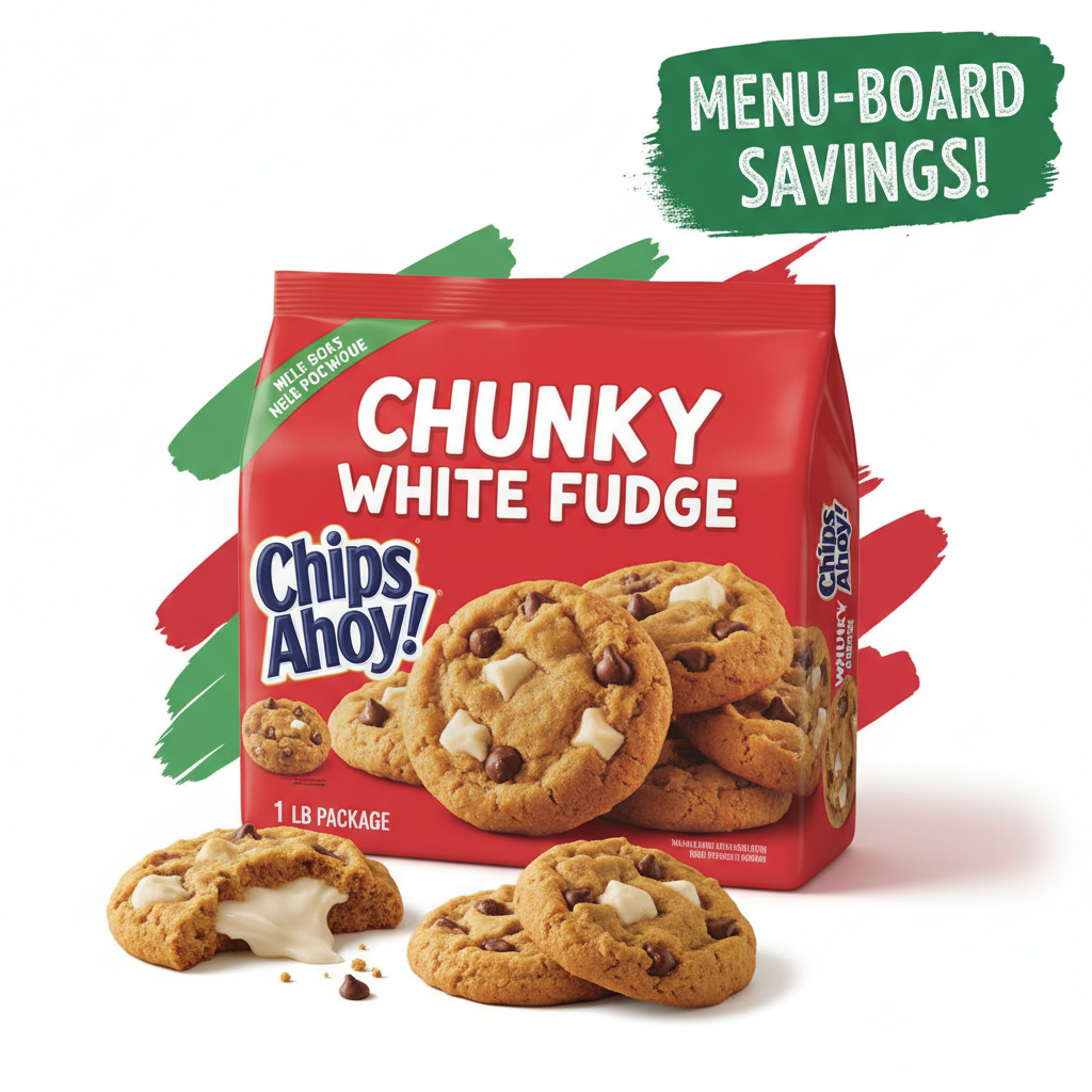 Chips Ahoy Chunky White Fudge 1lb