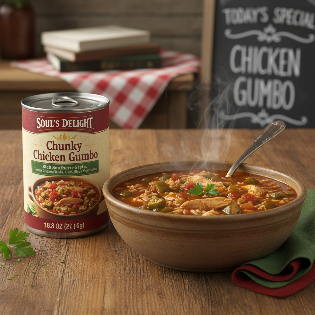 Chnky Chicken Gumbo 18.8 Oz