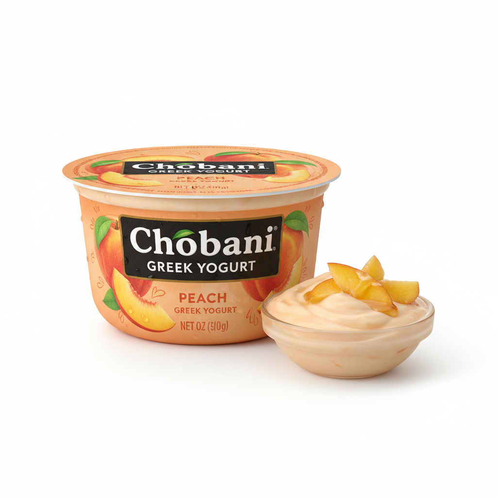 Chobani Greek Yg Peach