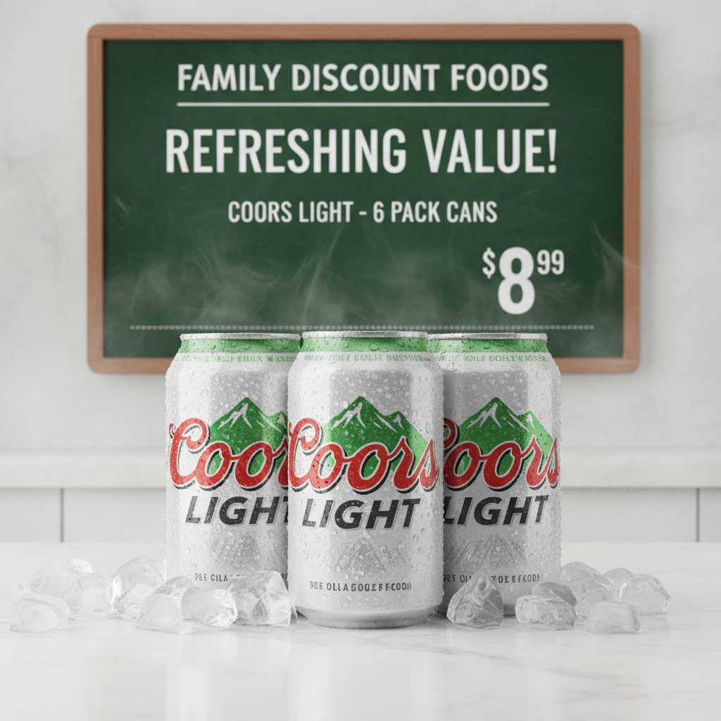 Coors Light 6 Pack