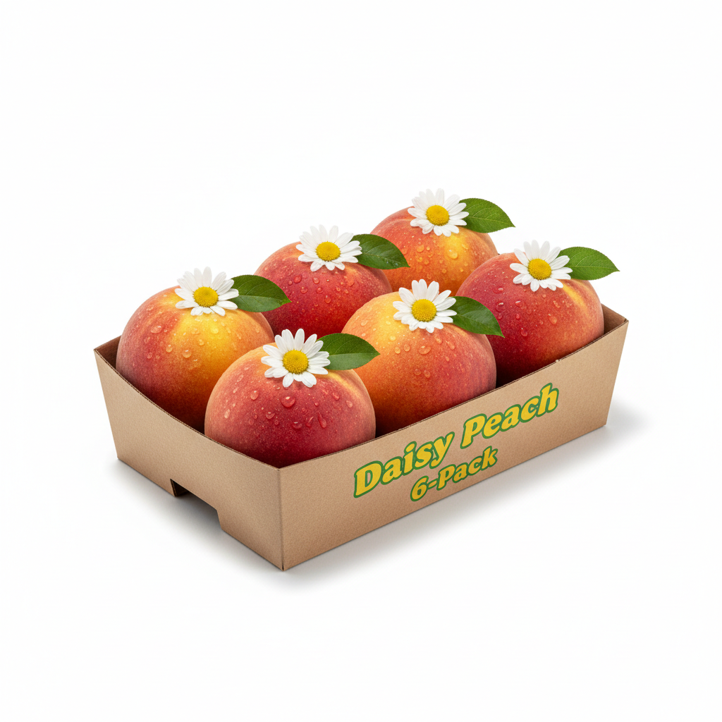 Daisy Peach 6