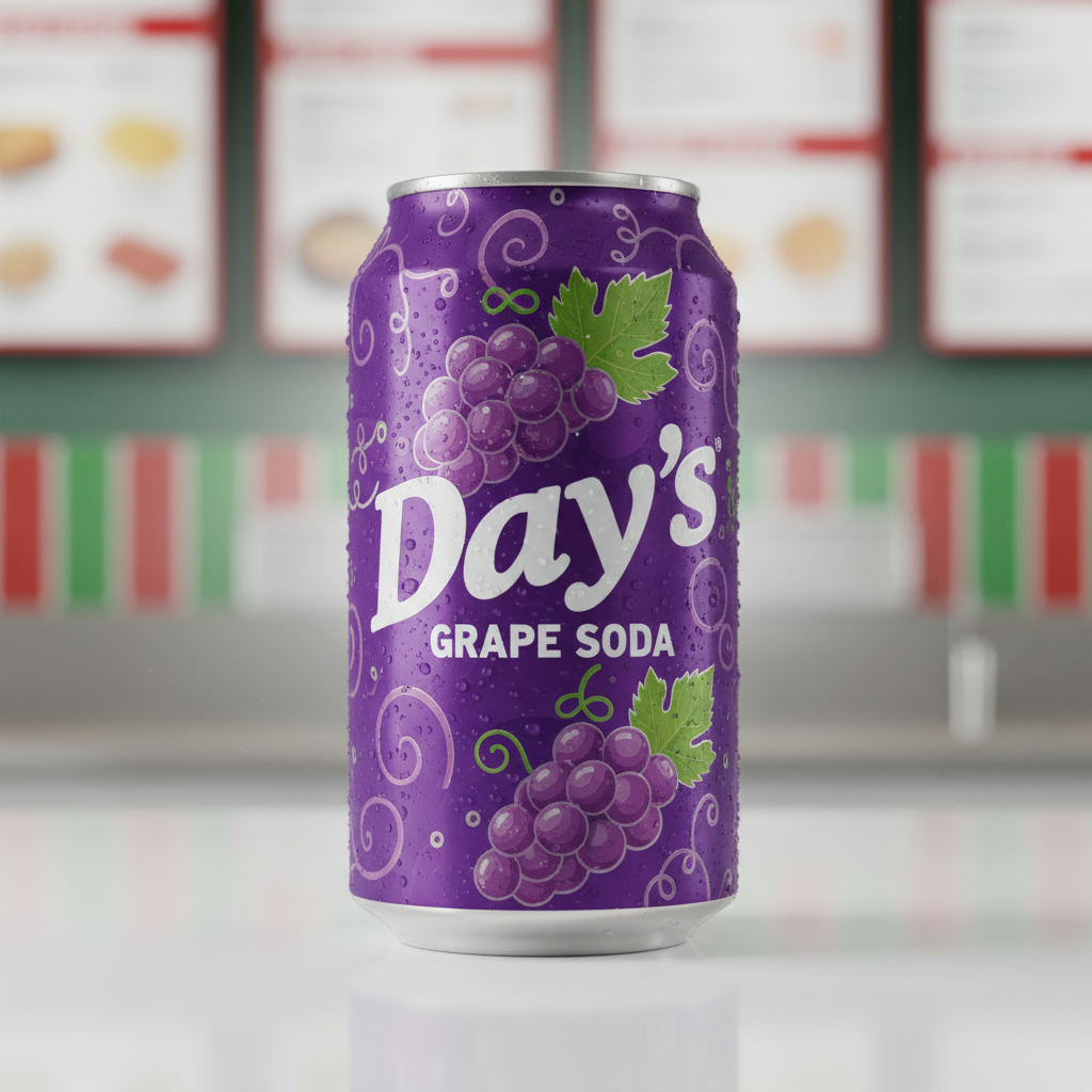 Day's Can Single Grape