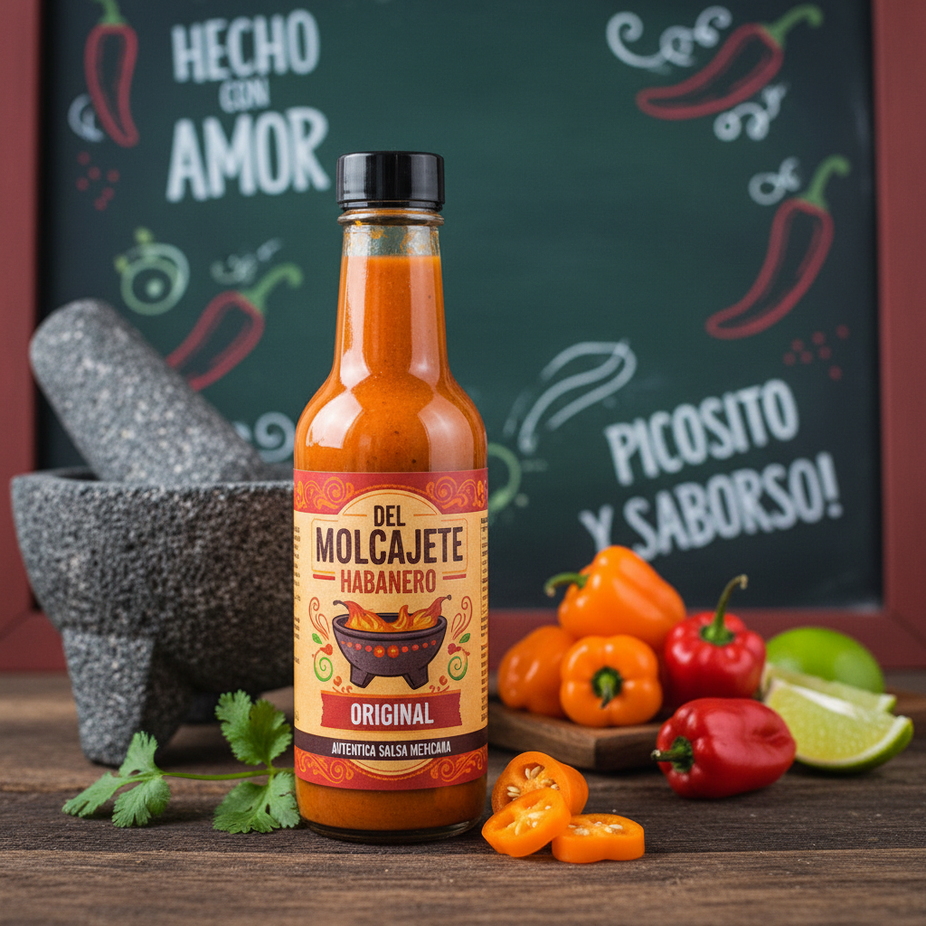 Del Molcajete Habanero Original