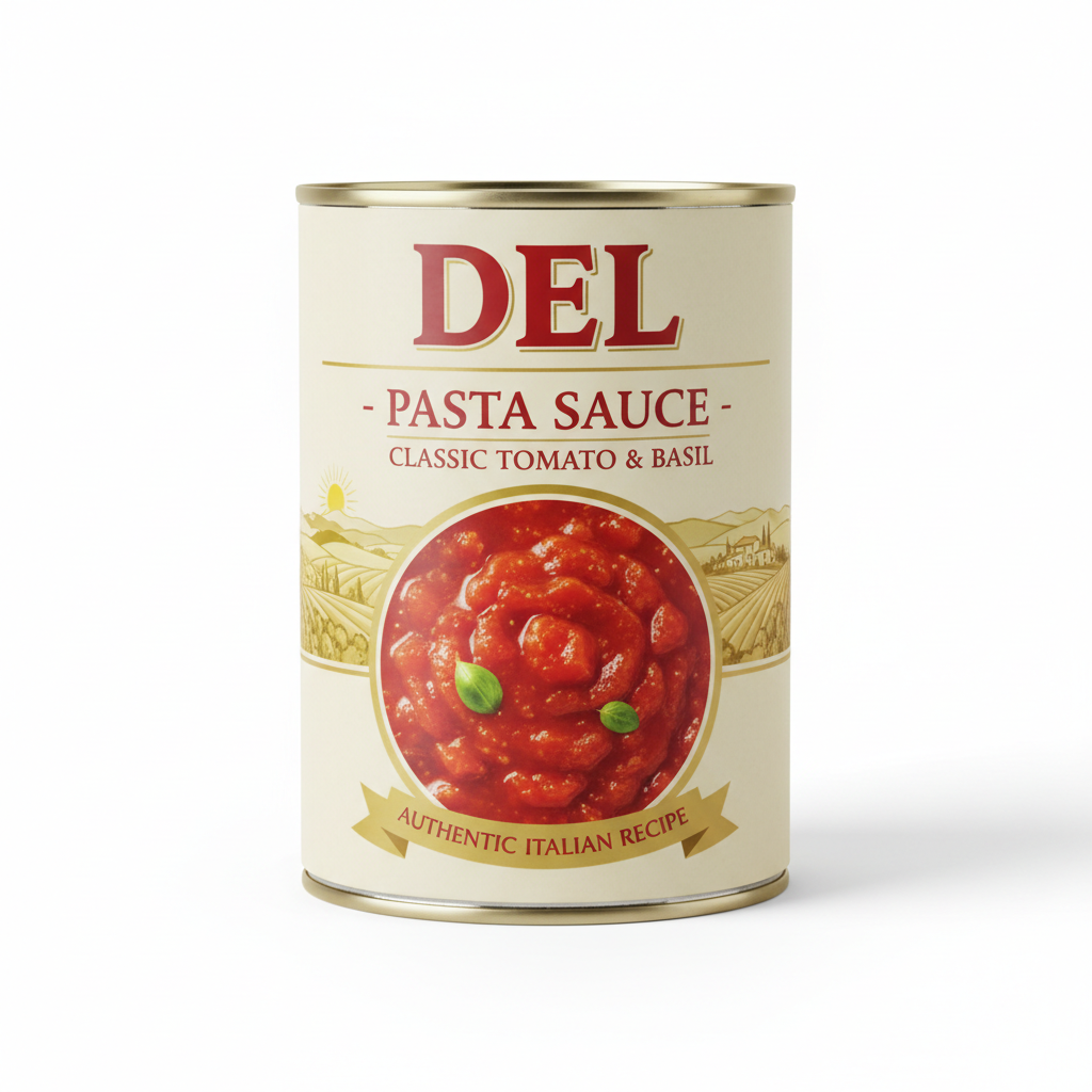 Del Pasta Sauce Can