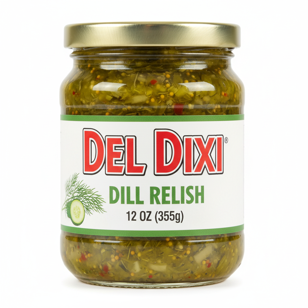 Dill Relish Deldixi 12 Oz