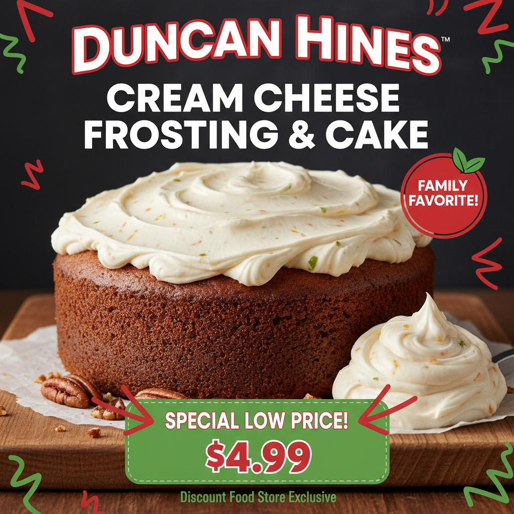 Ducan Hines Cream Cheese