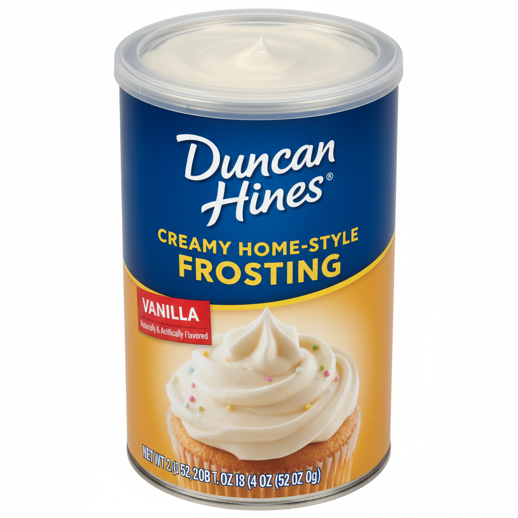 Duncan Hines Vanilla Frosting