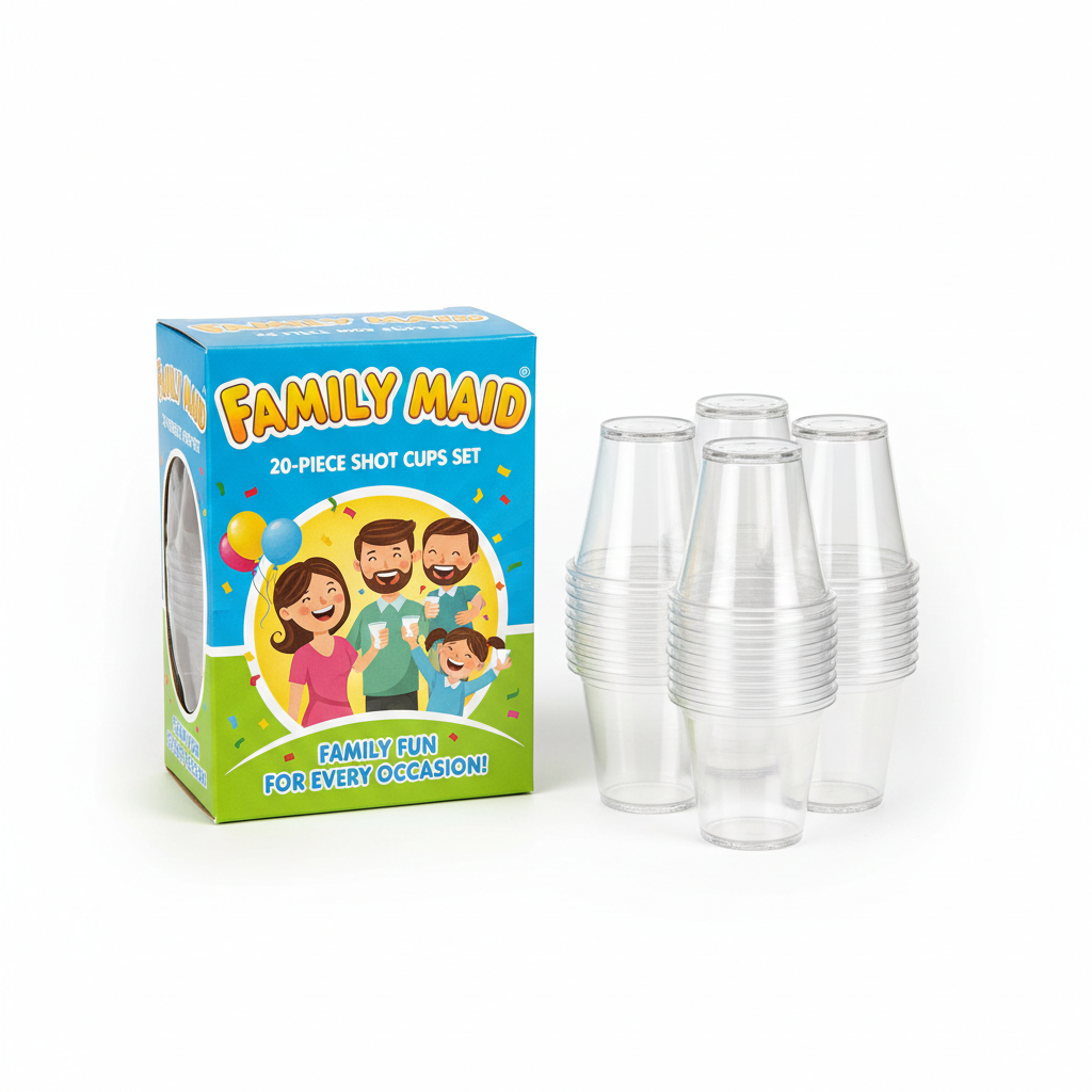 Family Maid 20 Pc Shot Cups