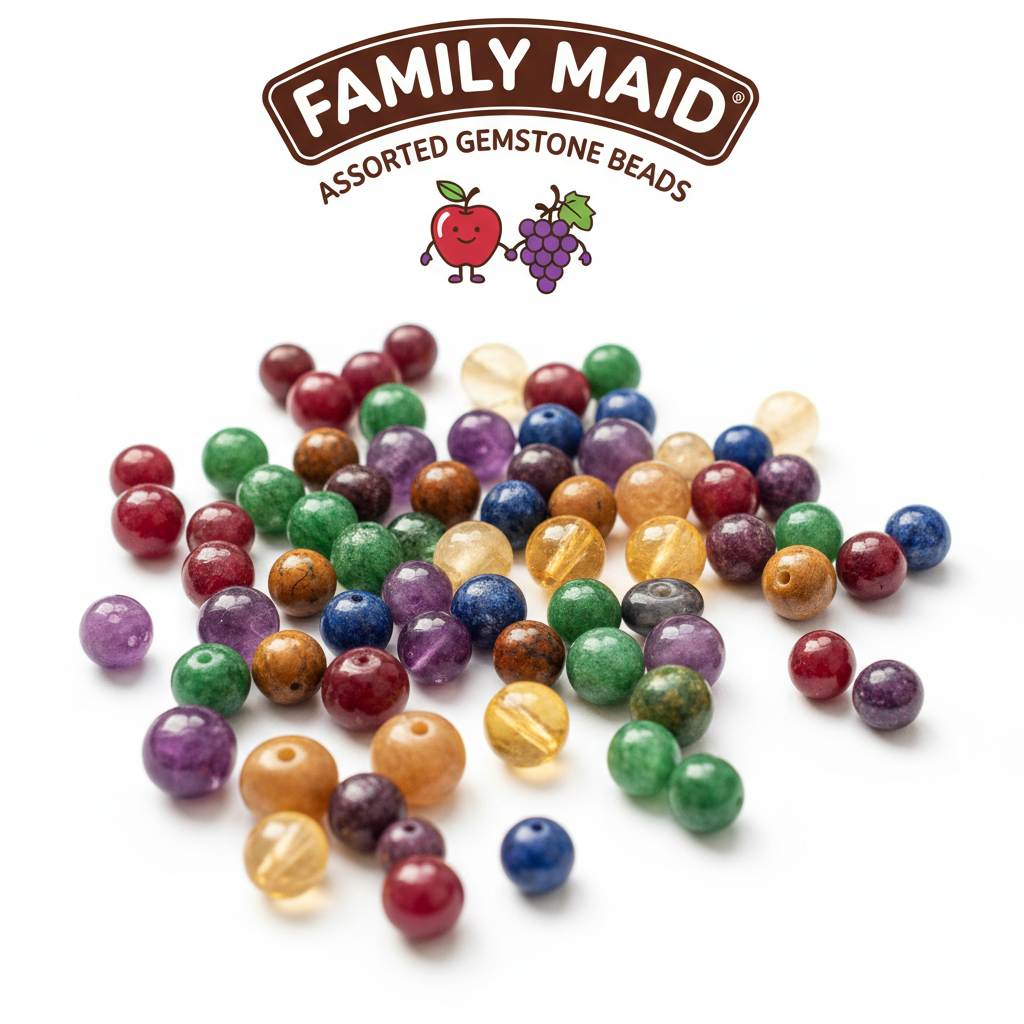 Family Maid Assorted Gemstone Beads