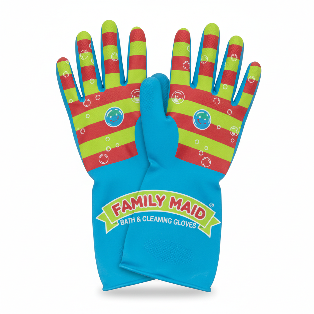 Family Maid Bath Gloves