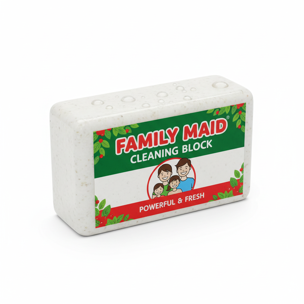 Family Maid Cleaning Block
