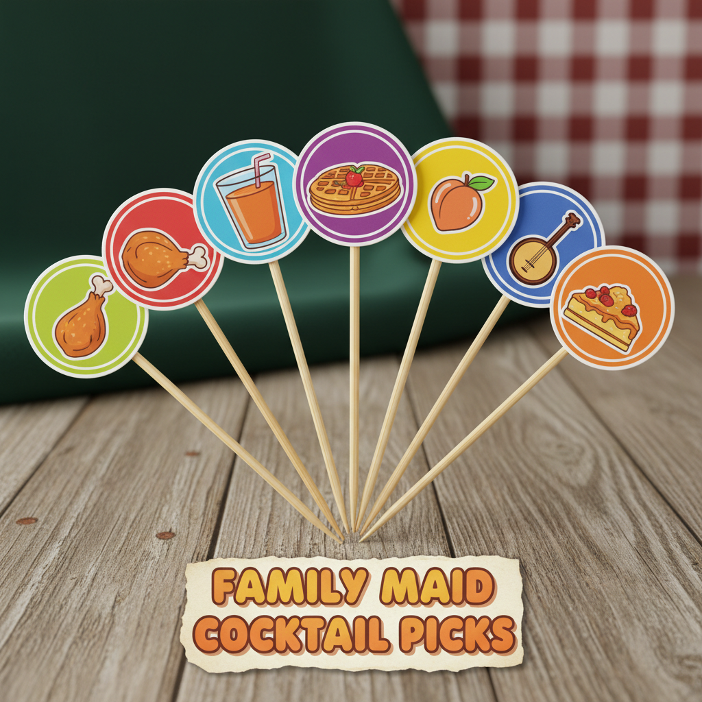 Family Maid Cocktail Picks