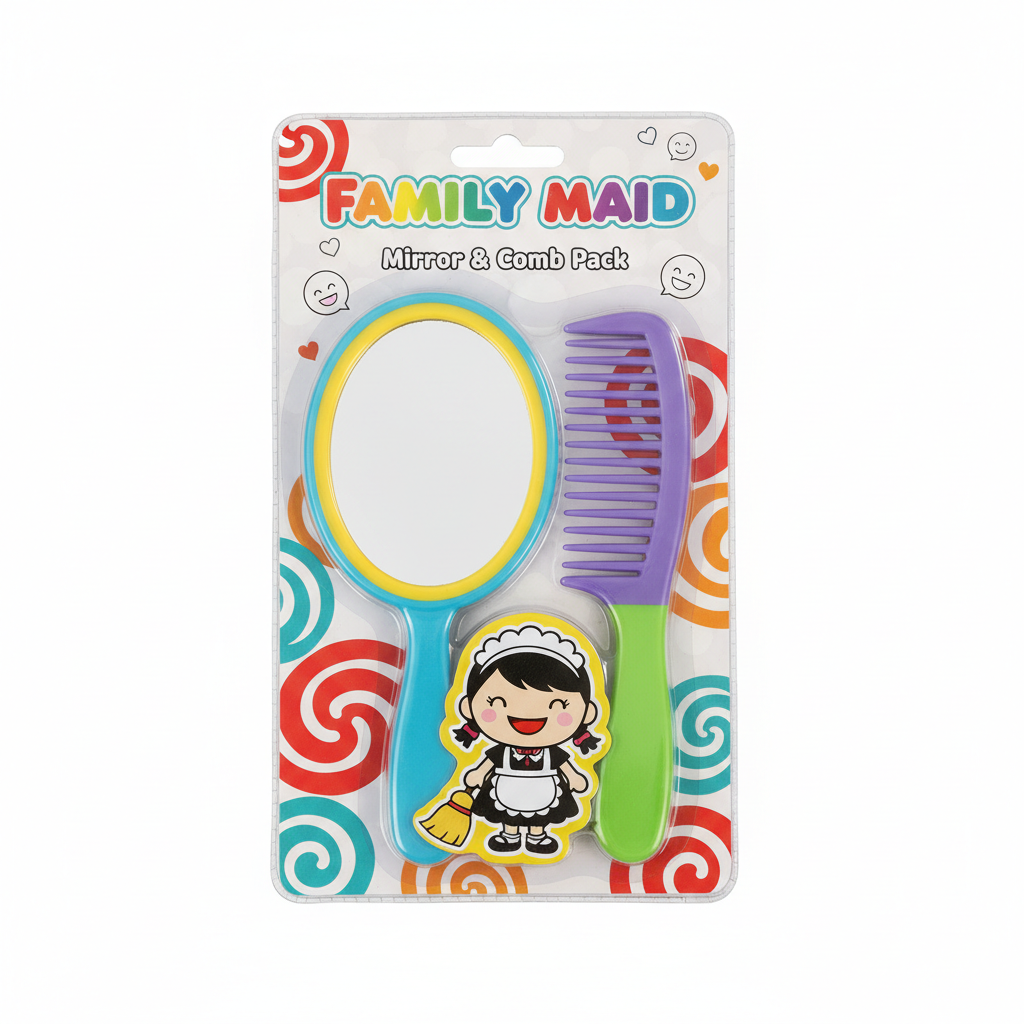 Family Maid Mirror And Comb Pack