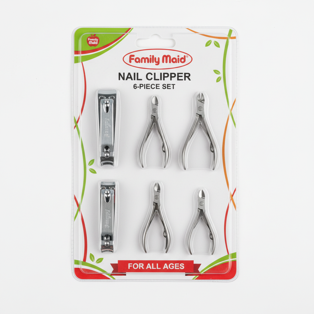 Family Maid Nail Clipper 6 Pc