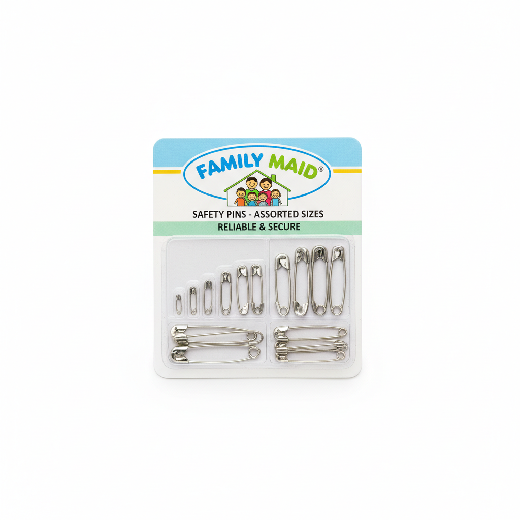 Family Maid Safety Pins