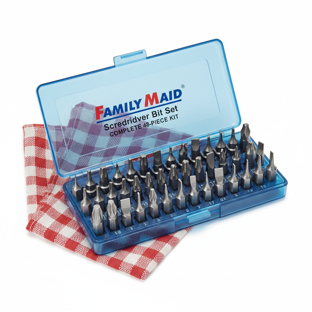 Family Maid Screwdriver Bit Set