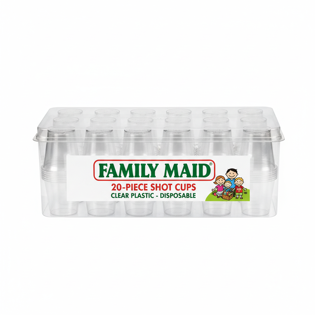 Family Maid20 Pc Shot Cups