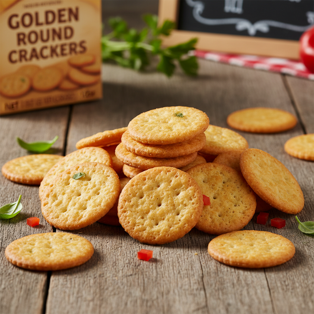 Golden Round Cracker 10oz