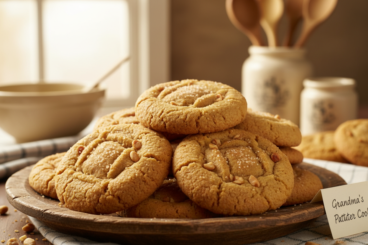 Grandmas Peanut Butter Cookies
