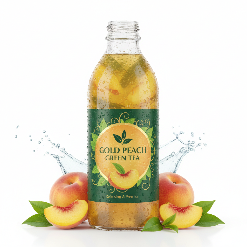 Green Tea Gold Peach