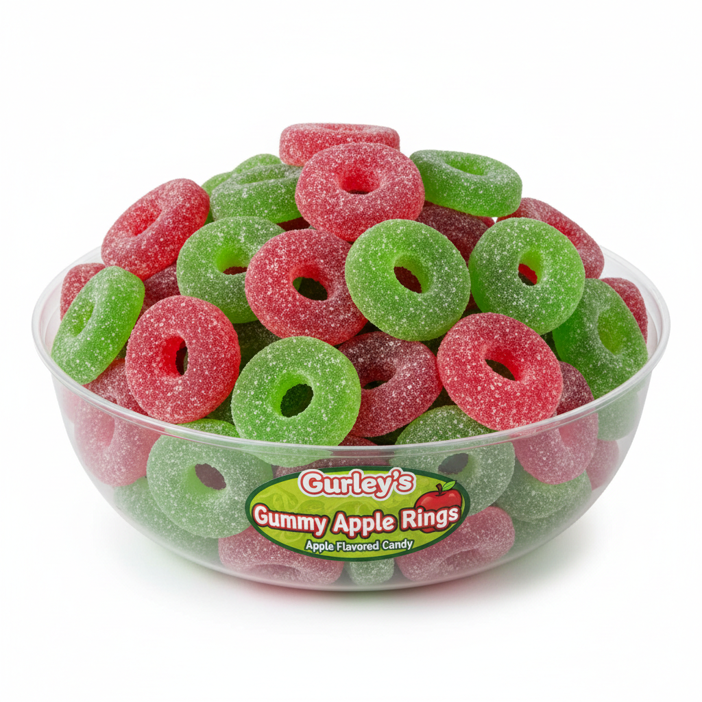Gurley's Gummy Apple Rings