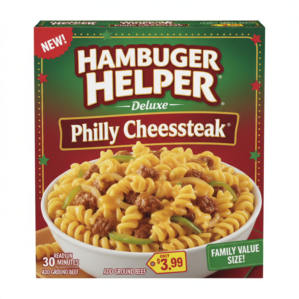 Hamburger Helper Deluxe Philly
