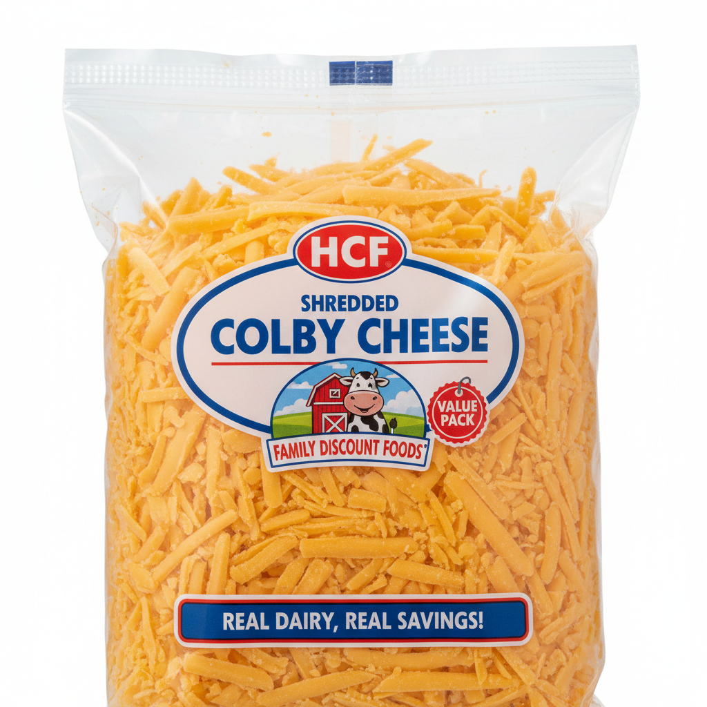 Hcf Shredde Colby Cheese