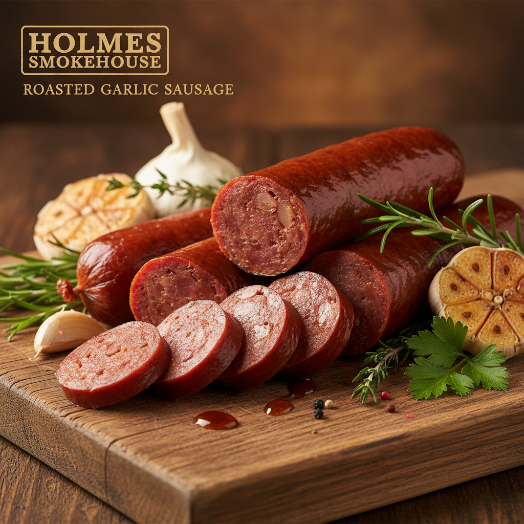 Holmes Smokehouse Roasted Garlic Sausage