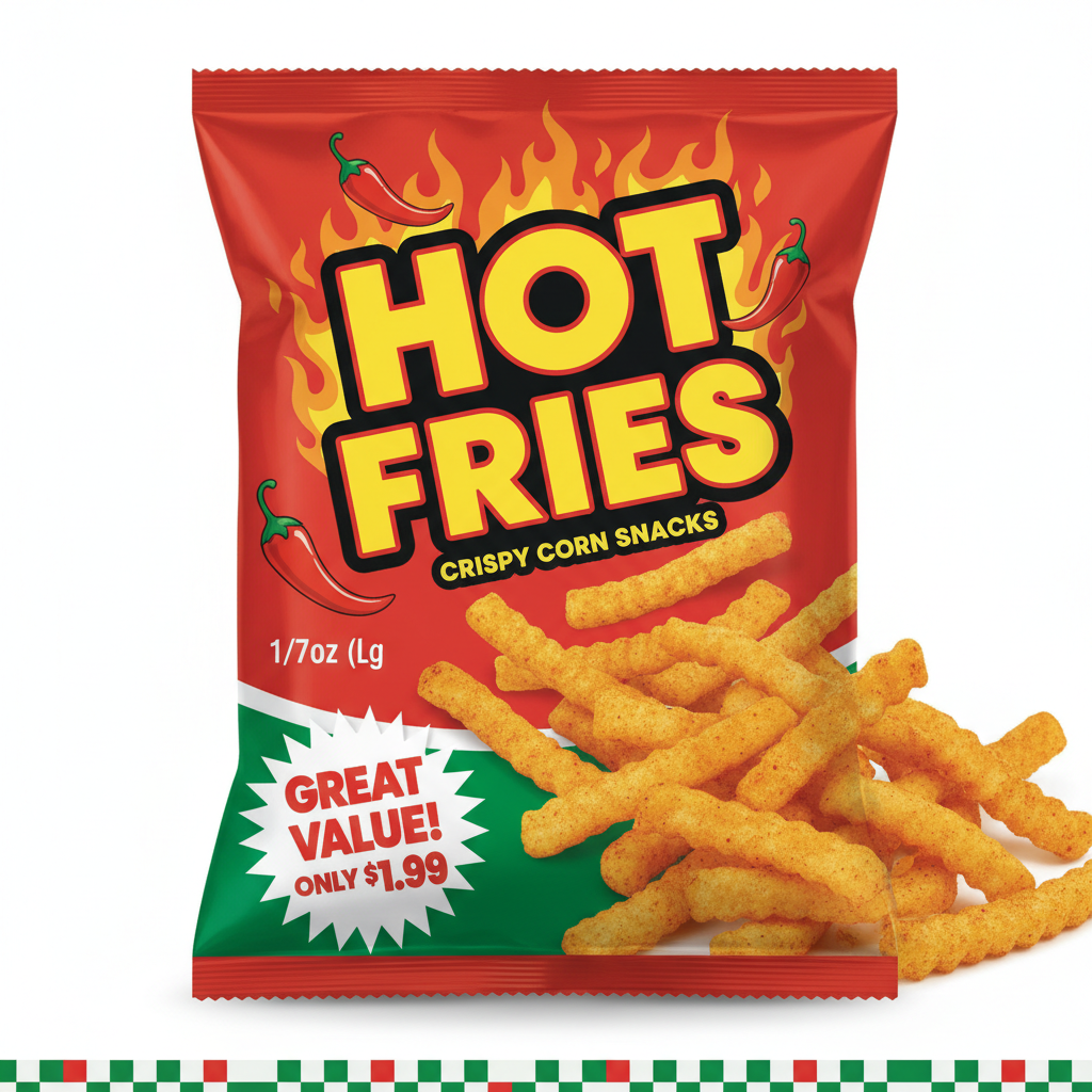 Hot Fries 1 3/4oz