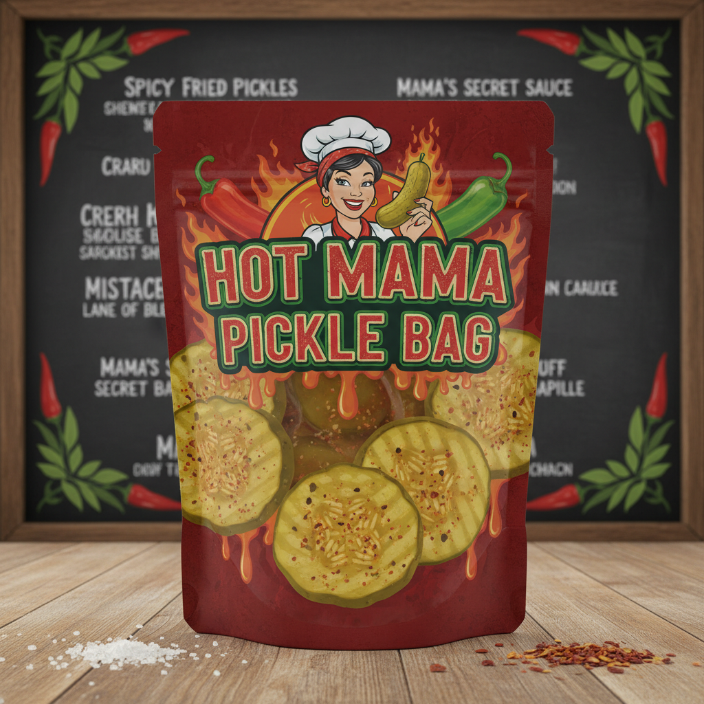 Hot Mama Pickle Bag