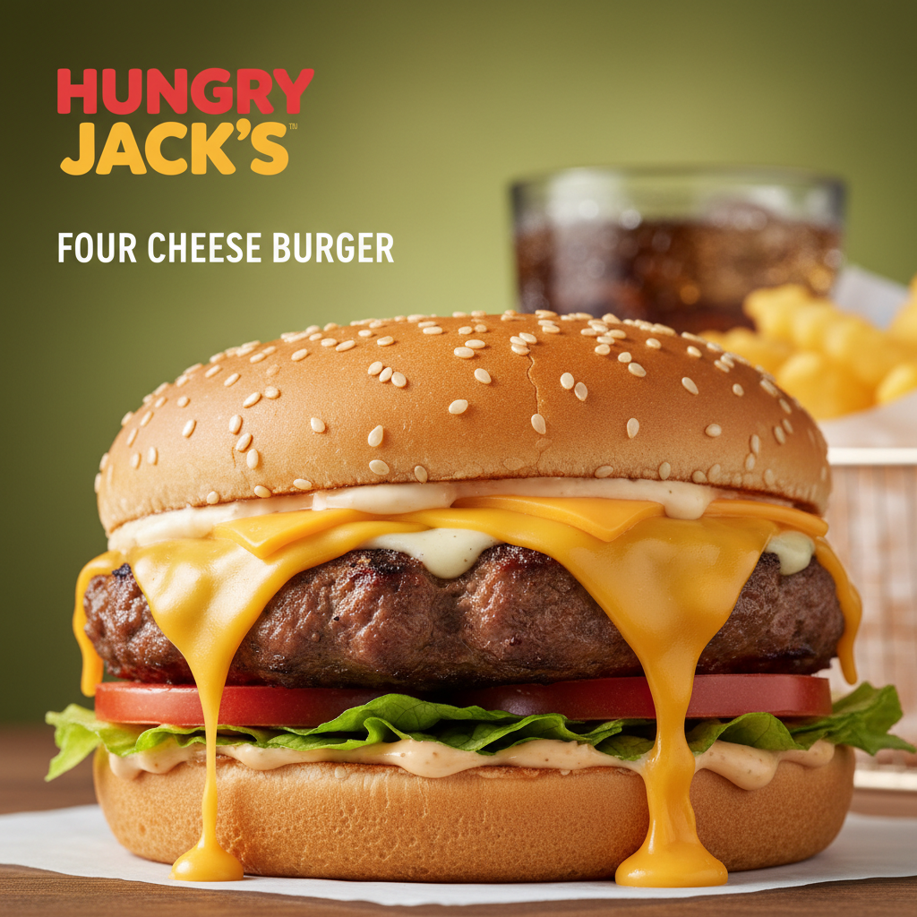 Hungry Jack Four Cheese