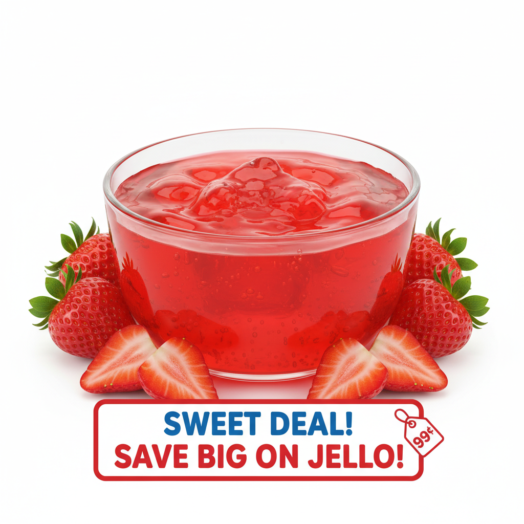 Jello Strawbery