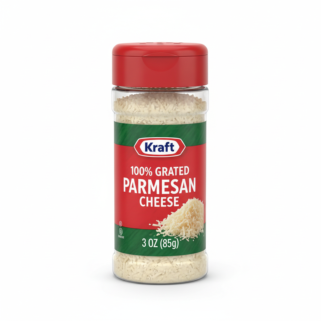 Krft Parmesan Cheese 3 Oz