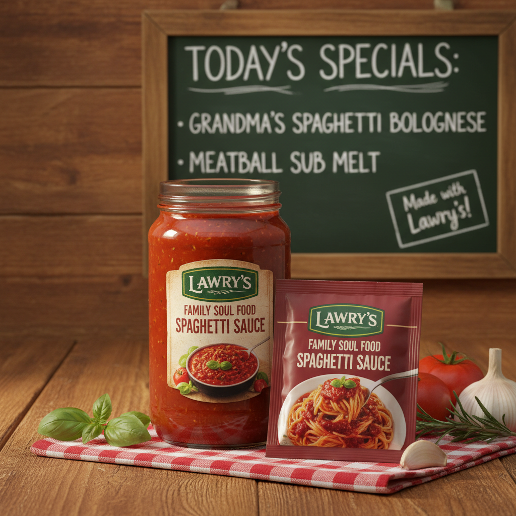 Lawry Spahetti Sauce